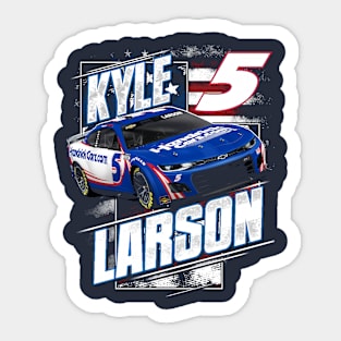 Kyle Larson Navy Patriotic Sticker